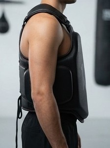 Protector de Pecho Unisex KLTW INT'L para Adultos, Muay Thai, Taekwondo, Entrenamiento, Logotipo Personalizado, Cuero PU, PC/PVC, Alta Elasticidad, Transpirable - Product Image 3