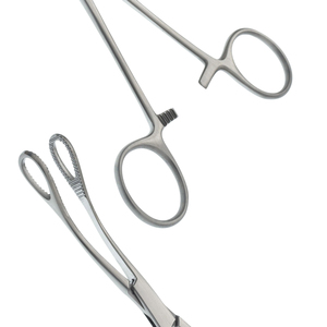 Pinces à pansements et à éponges en acier inoxydable, instrument chirurgical, équipement médical professionnel, fournitures hospitalières - Product Image 6