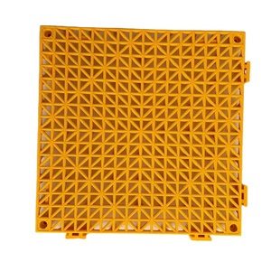 Dalles de sol de salle de bain antidérapantes modulaires à emboîtement pour caniveaux, terrasses, piscines, patios, balcons, douches, cuisines - Product Image 1