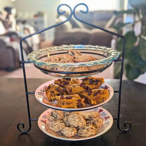 Base de Metal Resistente para Exhibición, Soporte Estable para Platos, Decoración para Mesa de Buffet de Restaurante, Área de Servicio - Product Image 1
