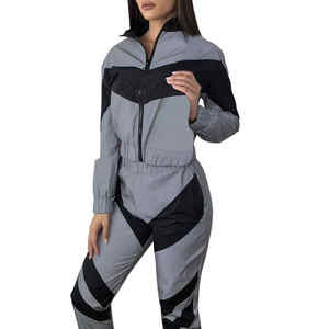 Best Quality Waffle Sports <b>Trousers</b> Pants Solid Loose Casual Wide Leg Sweatpants Fitness Training <b>Yoga</b> Pants For Women - Product Image 1