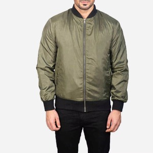 Chaqueta de Piloto Bomber de Invierno para Hombre de Alta Calidad al por Mayor, Ideal para Primavera, OEM con Logotipo Frontal Personalizado, Precio Económico - Product Image 6