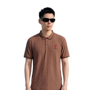 Polo pour homme, vêtement pratique, tendance, décontracté, simple, respirant, design ajusté, performance durable, matériau robuste, Solid Trader - Product Image 4