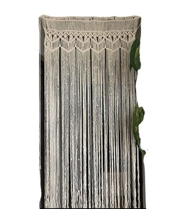 Large Wedding Backdrop Wall Hanging Macrame Door <b>Curtain</b> | Large Wedding Backdrop Wall Hanging Tapestry - Product Image 1