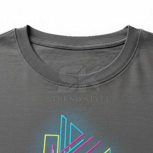 เสื้อยืดปักลายขายดี MOQ ต่ำ คุณภาพพรีเมียม เสื้อยืดปักลายขายส่ง - Product Image 5