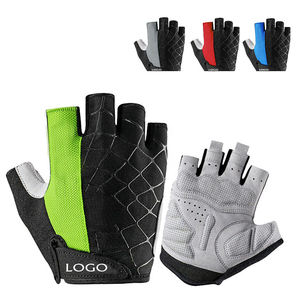 Gants de cyclisme unisexes sans doigts, antidérapants, absorbant les chocs, respirants - Product Image 6
