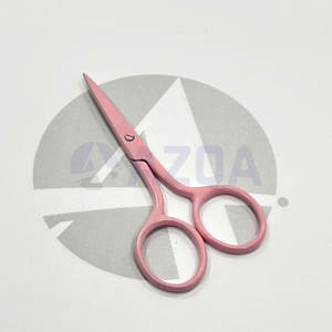 Ciseaux à broder durables pour droitiers, lames en acier inoxydable pour travaux d'aiguille, couture et broderie, couleur rose - Product Image 4