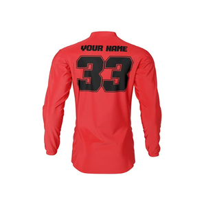 Maillot de motocross à manches longues personnalisable pour adulte, séchage rapide, vêtements professionnels - Product Image 5