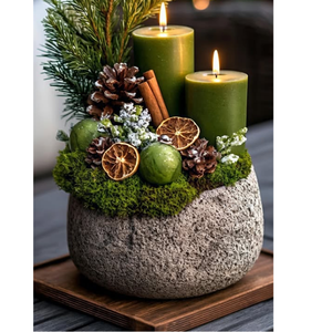 High Quality Rattan Eco-Friendly Handicraft Christmas <b>Tree</b> <b>Ornament</b> 2026 Vietnam for Creative Party Table Decor 99 Gold Data - Product Image 2