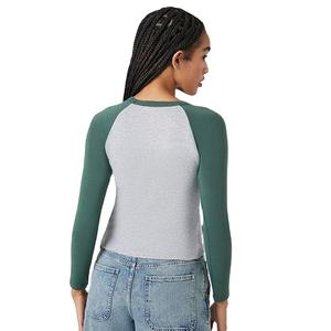 เสื้อเชิ้ตแขนยาวผู้หญิงขายดี ผ้าฝ้ายยืด 100% สไตล์วินเทจ ทรงเข้ารูป แขนปกติ ขายส่ง - Product Image 3