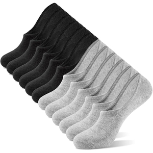 Calcetines Tobilleros al por Mayor 2026, Color Sólido, 100% Algodón, Transpirables, Tejidos, Finos, para Uso Diario Casual de Adultos en Verano - Product Image 4
