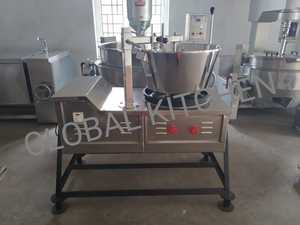 Máquina Halwa Speacial VFD Drive de acero inoxidable de 20 KG con función de inclinación perfecta para la fabricación tradicional de dulces indios - Product Image 4