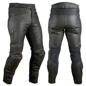 Pantalon de moto en cuir respirant, durable, anti-UV et coupe-vent pour homme, prix abordable, vente en gros, personnalisable - Product Image 1
