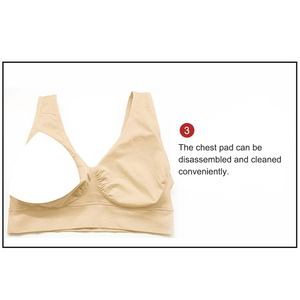 Sujetador deportivo cómodo sin costuras para mujer con almohadillas extraíbles, sujetador de doble capa, Top corto para mujer, ropa deportiva que absorbe el sudor, sujetador S-6XL - Product Image 6