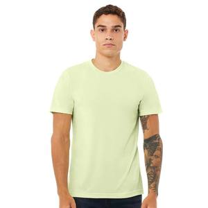 T-shirts pour hommes en coton 100% tricoté, légers, respirants, confortables, anti-plis, à manches courtes, style streetwear, pour l'été, très demandés - Product Image 1