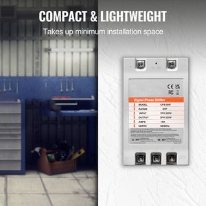 Inverter Digitale AC 5HP 15A Trifase per Uso Residenziale e Commerciale Leggero Monofase 220V - Product Image 3
