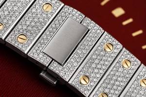 Reloj de Diamantes Moissanite de Alta Demanda, Reloj de Pulsera de Lujo Premium para Bodas, Fiestas y Celebraciones - Product Image 5