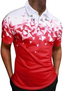 Camiseta Polo de Secado Rápido para Hombre, Alta Calidad, 100% Poliéster, Malla Birdseye, Ropa Deportiva - Product Image 3