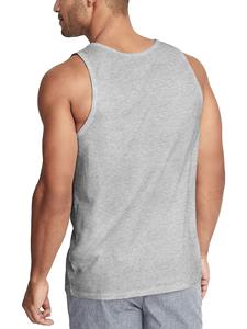 Débardeur Homme Qualité Export 100% Coton Respirant Conçu pour les Grandes Marques de Fitness Mondiales par des Fabricants OEM/ODM Compétents - Product Image 2