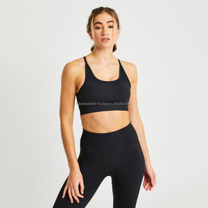 Yoga et Pilates Fitness Vêtements pour Femmes Push up Séchage Rapide Yoga Soutien-Gorge À Manches Longues Gym Crop Top Running Leggings - Product Image 4