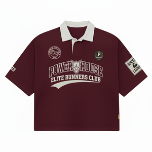 Polo de Rugby Personalizado, Corte Cuadrado, Hombros Caídos, 100% Algodón, Polo de Golf Extra Grande con Logotipo - Product Image 3