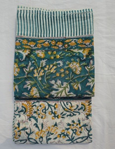 Pure Cotton Beach Sarong Indian Hand Block Print Beach Sarongs Soft Voile Fabric Summer Pareo Gift for Her Women's Clothing - Product Image 2