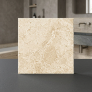 Carreaux de sol en porcelaine polie de 60x60 cm au design moderne en marbre gris - Carreaux de céramique haut de gamme pour salon, exportation africaine - Product Image 4