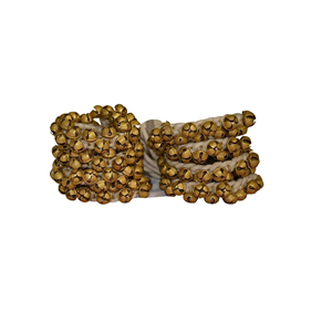Campanas de Tobillo Profesionales para Danza Kathak Ghungroo, 50+50 Campanas de Latón Grandes de 16 mm con Cordón de Algodón para Bailarines Clásicos Indios - Product Image 1