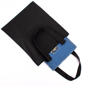 Bolsa de Mano de Lona de Algodón Lisa, con Logotipo Personalizado, Impresión Serigráfica, Bolsa de Compras, Venta al Por Mayor, Hecha a Mano, Reutilizable, Bolsa de Hombro para Libros - Product Image 6