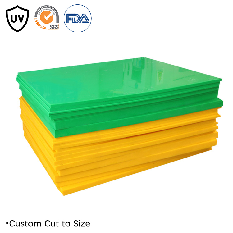 Green PP Rigid Sheet Custom Size