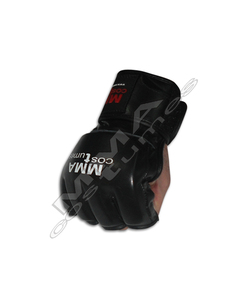 Professional Premium Quality MMA Style Leather Fingerless Gloves for Performance Boxing Costumes - Product Image 2