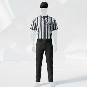 Ensembles d'uniformes de baseball américains décontractés pour jeunes et adolescents, personnalisables par sublimation - Product Image 1