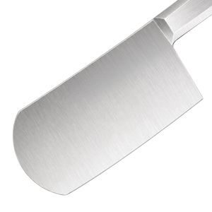 Cuchillo de Carnicero PK-SS-R de Alta Resistencia, Hoja de Acero Inoxidable Plateada, Mango de Metal Plateado, Borde Redondeado, Cuchillos de Cocina para Picar - Product Image 6