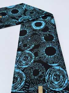 Tissu en coton 100% imprimé à la cire africaine personnalisé, durable pour la couture de vêtements traditionnels, mode éthiopienne - Product Image 5