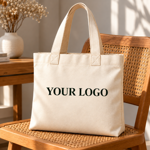 Bolsa de Tela de Algodón Personalizada con Logotipo, 18x20 Pulgadas, Reutilizable, Ecológica, 150/330 GSM, Suministro al por Mayor - Product Image 4