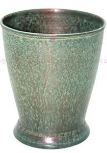 Barware Copper Color Green Wood Wine <b>Cooler</b> Ice Buckets Customized for Drink Ware & <b>Table</b> Top Decoration - Product Image 1