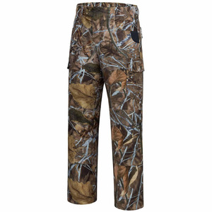 Pantalon de chasse camouflage pour homme, imperméable, softshell, pour l'automne, vêtements de plein air - Product Image 1