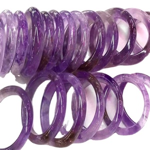 <span class=keywords><strong>Bracciale</strong></span> in Ametista Naturale Grezza con Perle di <span class=keywords><strong>Corno</strong></span> di Antilope, Braccialetto in Cristallo di Ametista Viola - Product Image 3