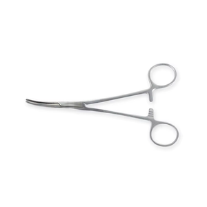 Pinza Hemostática Curva de Acero Inoxidable con Bloqueo, Instrumento Quirúrgico para Uso Médico, Hospitalario, Dental y Veterinario - Product Image 2