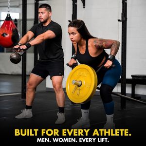 Half <b>Finger</b> Unisex Gym Gloves Neoprene Full Palm Protection Breathable Adjustable Wrist <b>Strap</b> Weight Lifting Workout Fitness - Product Image 3