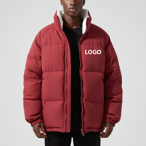 Chaqueta Bomber Impermeable con Capucha y Cuello Alto para Hombre, Talla Grande, con Logotipo Frontal, Diseño Personalizado OEM/ODM de Poliéster para Invierno - Product Image 6