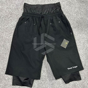 Customized Eco-Friendly 100% Polyester Swimming Shorts Logo Halal Awrah Covering Activewear Men's <b>Islamic</b> Casual Quick Dry - Product Image 4