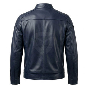Premium <b>Men</b> <b>Leather</b> <b>Jacket</b> Stylish Genuine <b>Leather</b> Outerwear Classic Design Perfect Winter <b>Jacket</b> For Riding And Everyday - Product Image 3