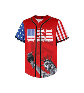 Nueva Camiseta de Béisbol Sublimada Blanca de Secado Rápido, Jersey Deportivo Sublimado Personalizado, Ropa de Softbol Lisa, Camisetas de Béisbol - Product Image 1
