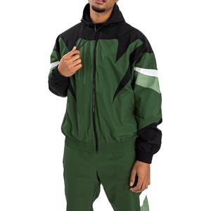 2025 vente en gros personnalisé sport Street Wear Nylon coupe-vent couleur bloqué survêtement ensembles vêtements de rue pour hommes - Product Image 3