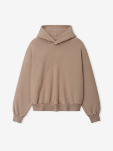 Sudadera con Capucha Oversize para Hombre, Color Beige Sólido, con Manga Farol, Tejido Casual, 100% Algodón, Sudadera con Logotipo Personalizado 2026 - Product Image 5