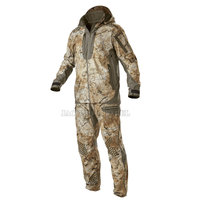 Ensemble de vêtements de paintball camouflage pour sports de plein air, deux pièces, avec veste à manches longues et pantalon pour activités d'équipe