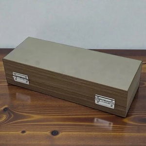 Luxury Wooden Watch Box for 6 Watches Hanging Tabletop Options Modern Watch Organizer Glass Display <b>Top</b> Eco-Friendly Durable - Product Image 2