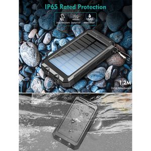 10000mAh portatile banca di energia USB-C caricatore solare con batteria Mobile per il telefono - Product Image 4