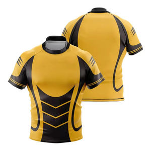 Camiseta de Rugby Clásica de Algodón Vintage, Uniformes de Rugby Personalizados con Rayas, Diseño Clásico, Manga Larga, Prenda Deportiva para Club de Rugby - Product Image 6